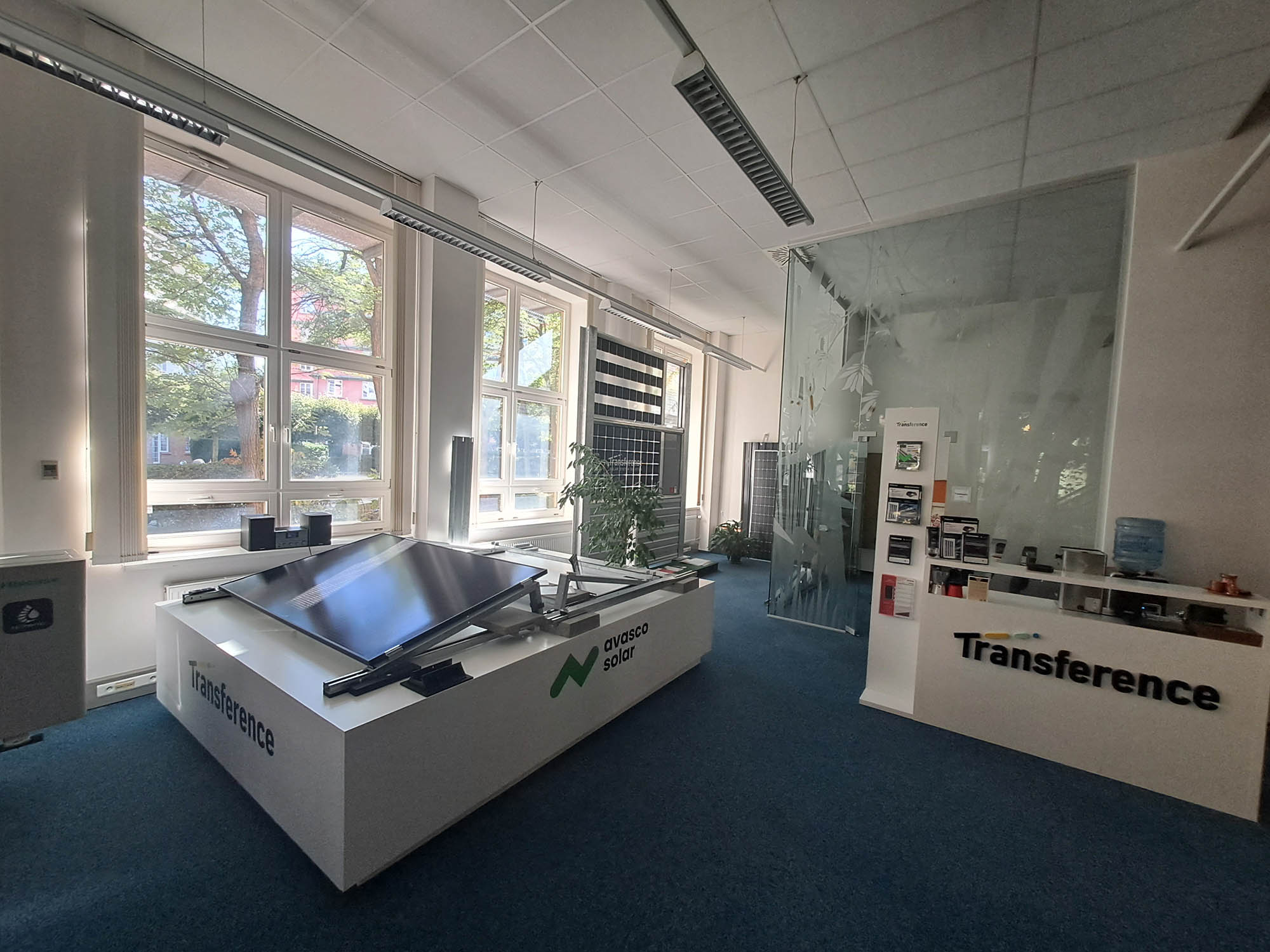 Kancelář a showroom technologie, kterou používáme